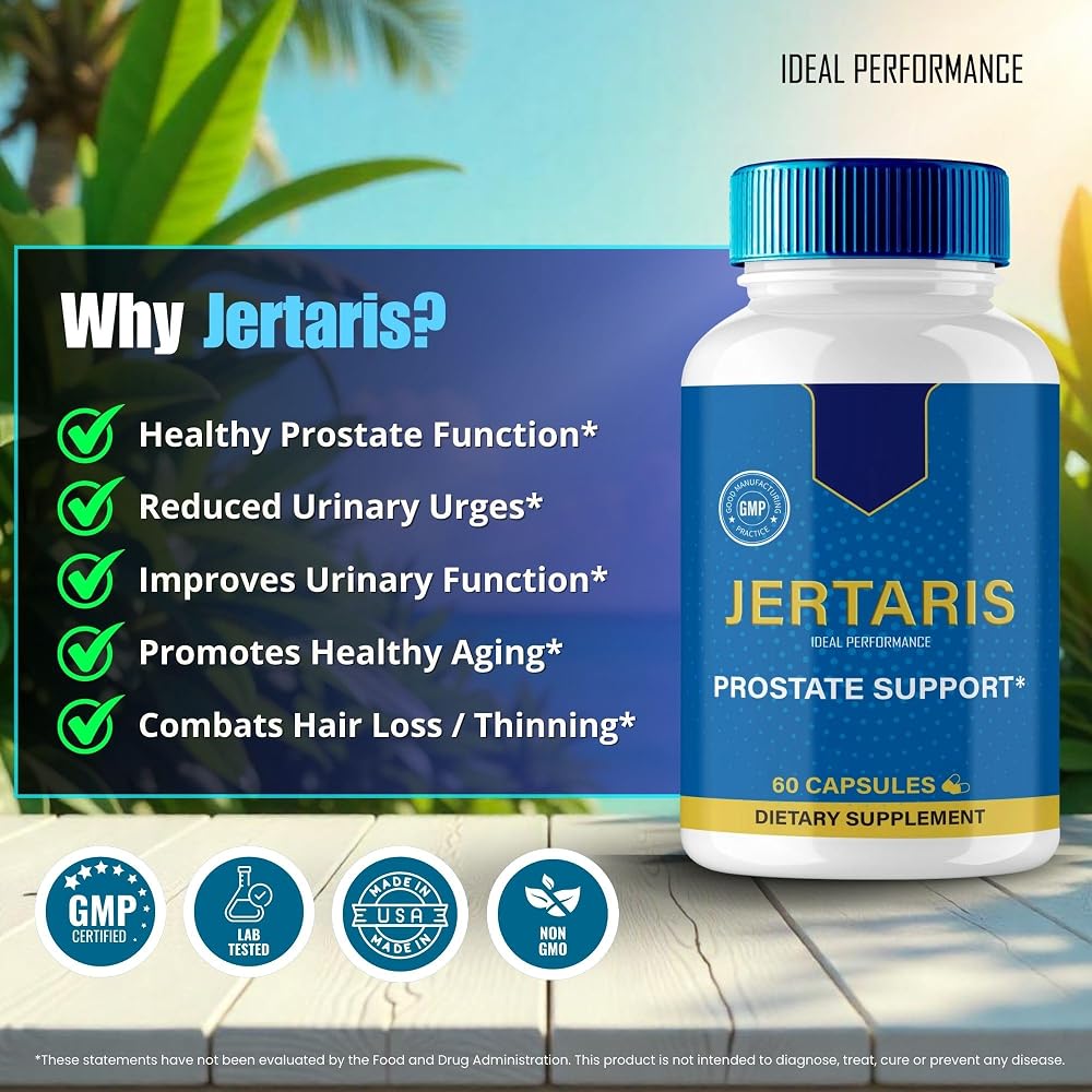 IDEAL PERFORMANCE Jeris Prostate Health Supplement Capsules - 300 Count - image 5
