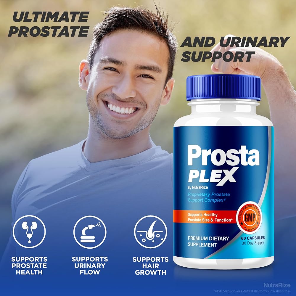 NutraRize Prosta Plex All Natural Supplement - 120 Capsules - image 4