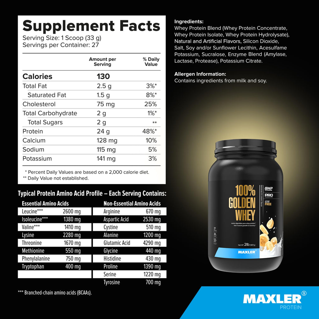 Maxler 100% Golden Whey