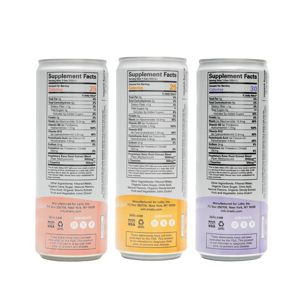 LEILO, Relaxation Drink Powered by Kava