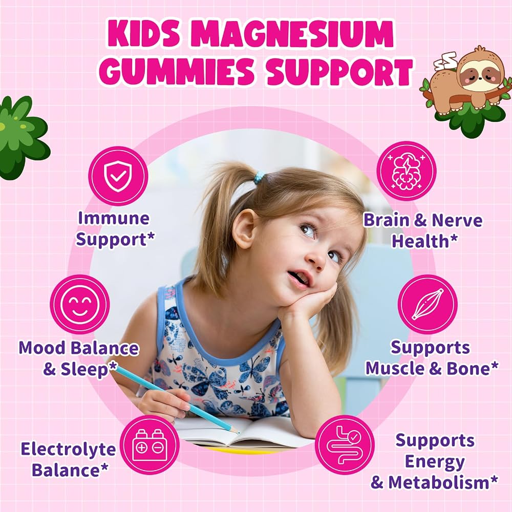 GZ HAOYUAN Magnesium Gummies for Kids