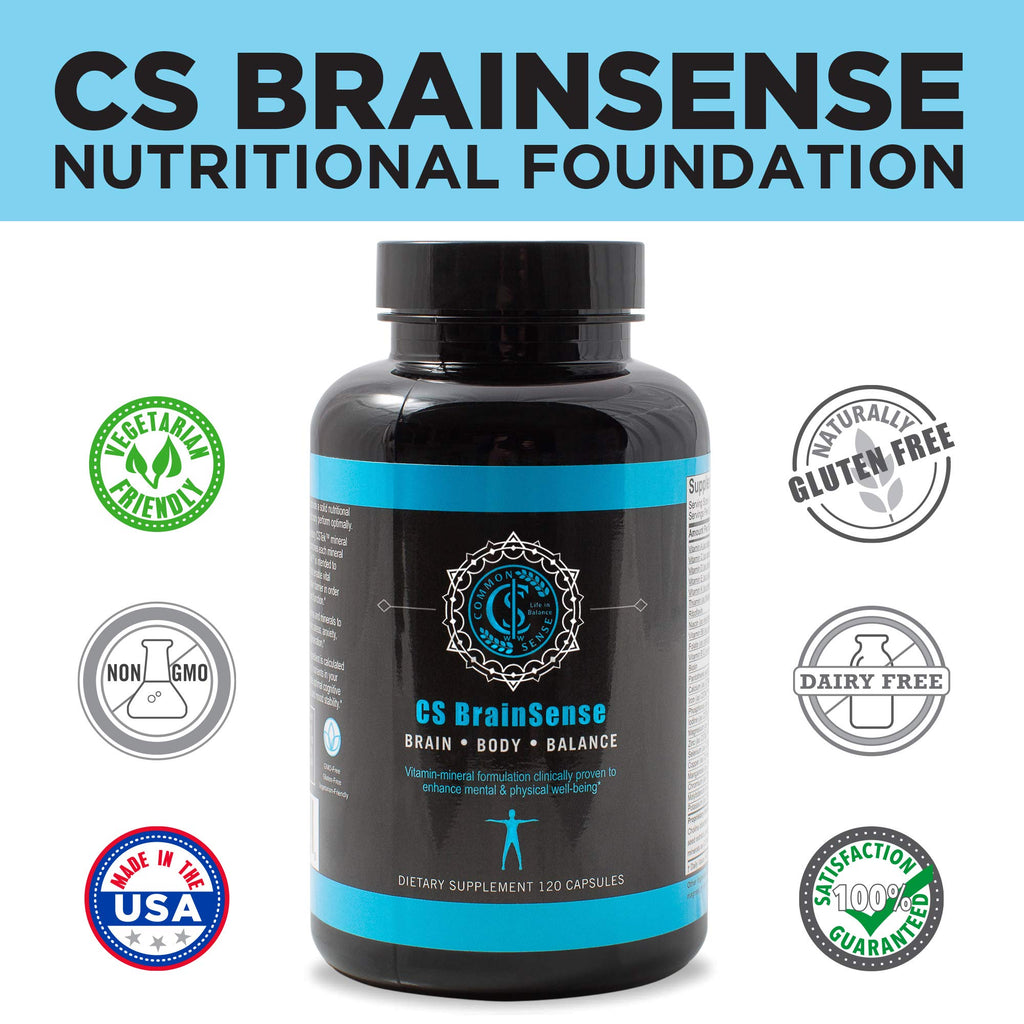 Common Sense Wellness BrainSense Mood Stabilizer Brain Supplement - 120 Capsules - image 2