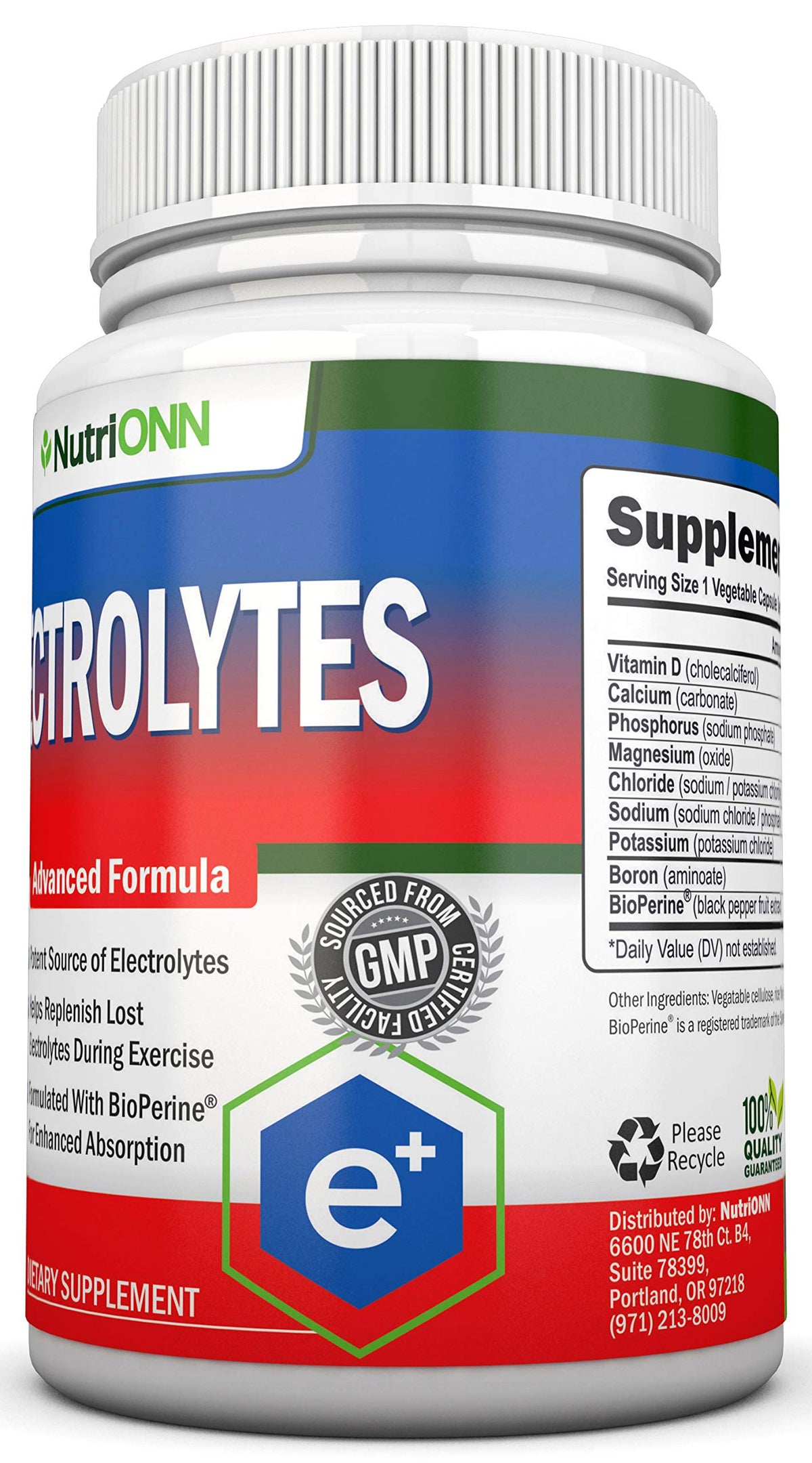 NutriONN Electrolytes Multiminerals - 100 Vegetarian Capsules - image 5