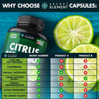 Secret Element Citrus Bergamot 1000MG Gummies&Capsules for Women