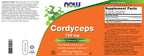 NOW Foods Cordyceps 750mg - 200 Vegetarian Capsules - image 4