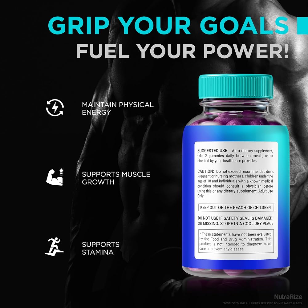 NutraRize Alpha Max Male Performance Gummies - 60 Gummies - image 6