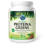 Natural Factors Whole Earth & Sea Organic Protein & Greens Vanilla Chai
