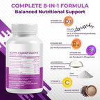 NuraFuse Methylated Vitamins 8-in-1 Nutrient Support - 150 Capsules - image 3