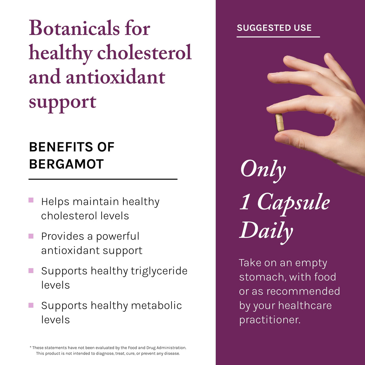 Reserveage Nutrition Bergamot Cholesterol Support - 30 Capsules - image 4