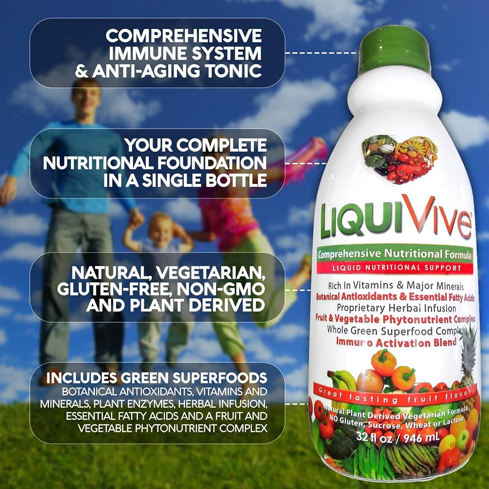 Life Miracle LiquiVive Liquid Multivitamin Immune Support - 32 fl oz - image 4