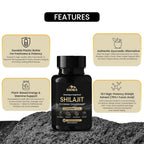 WellBeingMora Pure Himalayan Shilajit Capsules Energy Support - 60 Capsules - image 4