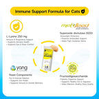 VFCARE L-Lysine for Cats 250mg Immune Support - 30 Sachets - image 3