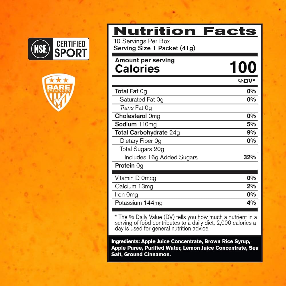 BARE PERFORMANCE NUTRITION, BPN Go Gel Endurance