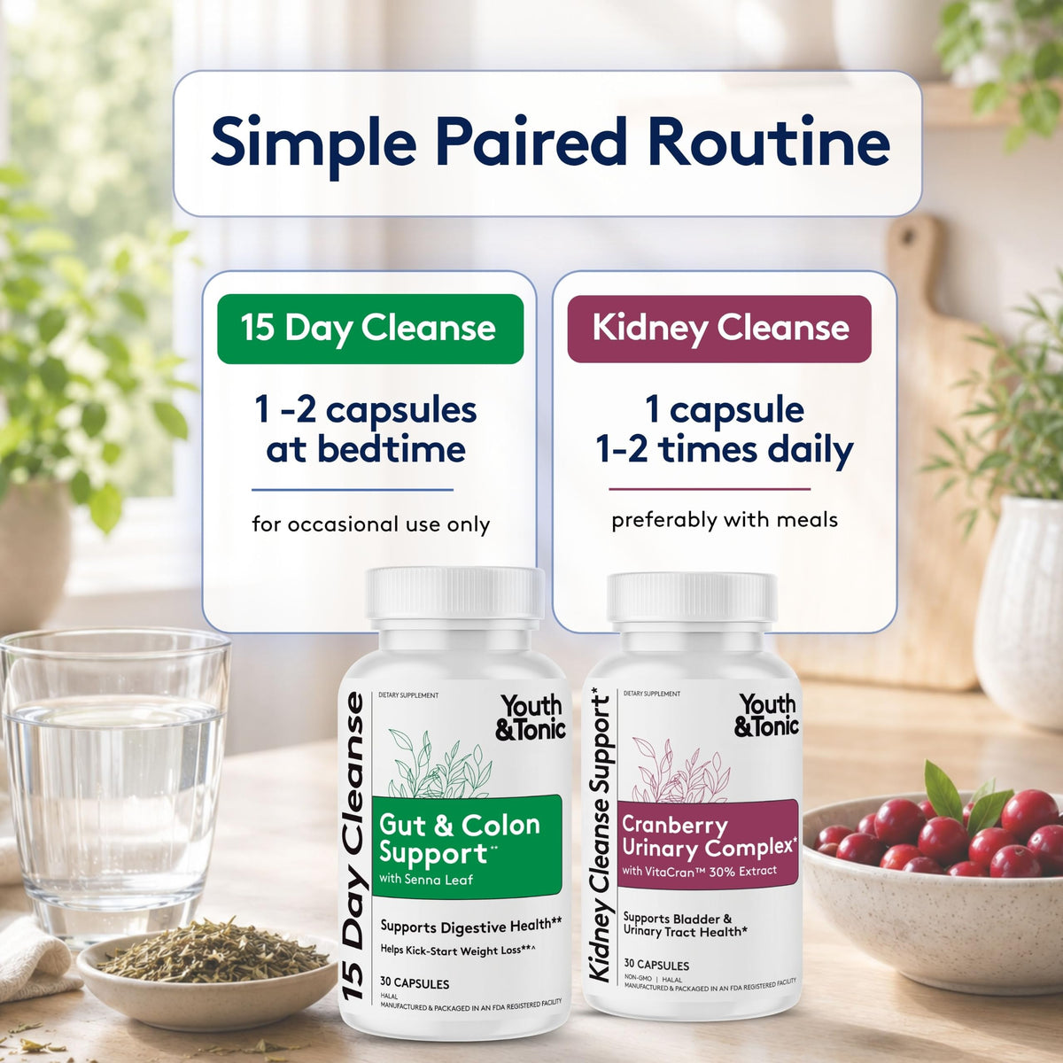 Youth & Tonic 15 Day Colon Detox & Kidney Cleanse - image 7