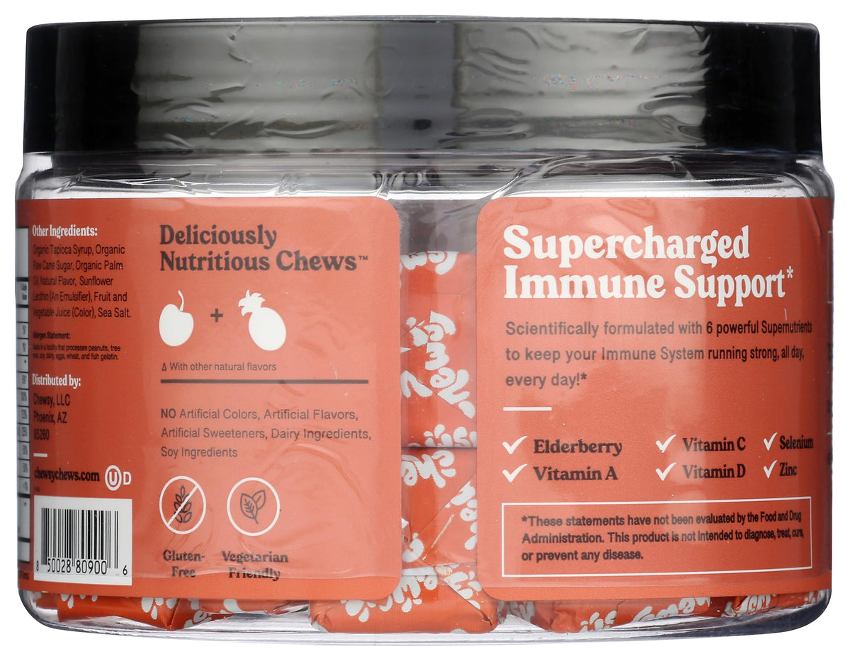 Chewsy 6-in-1 Immune Support Fruity Chews - 30 Count - image 4