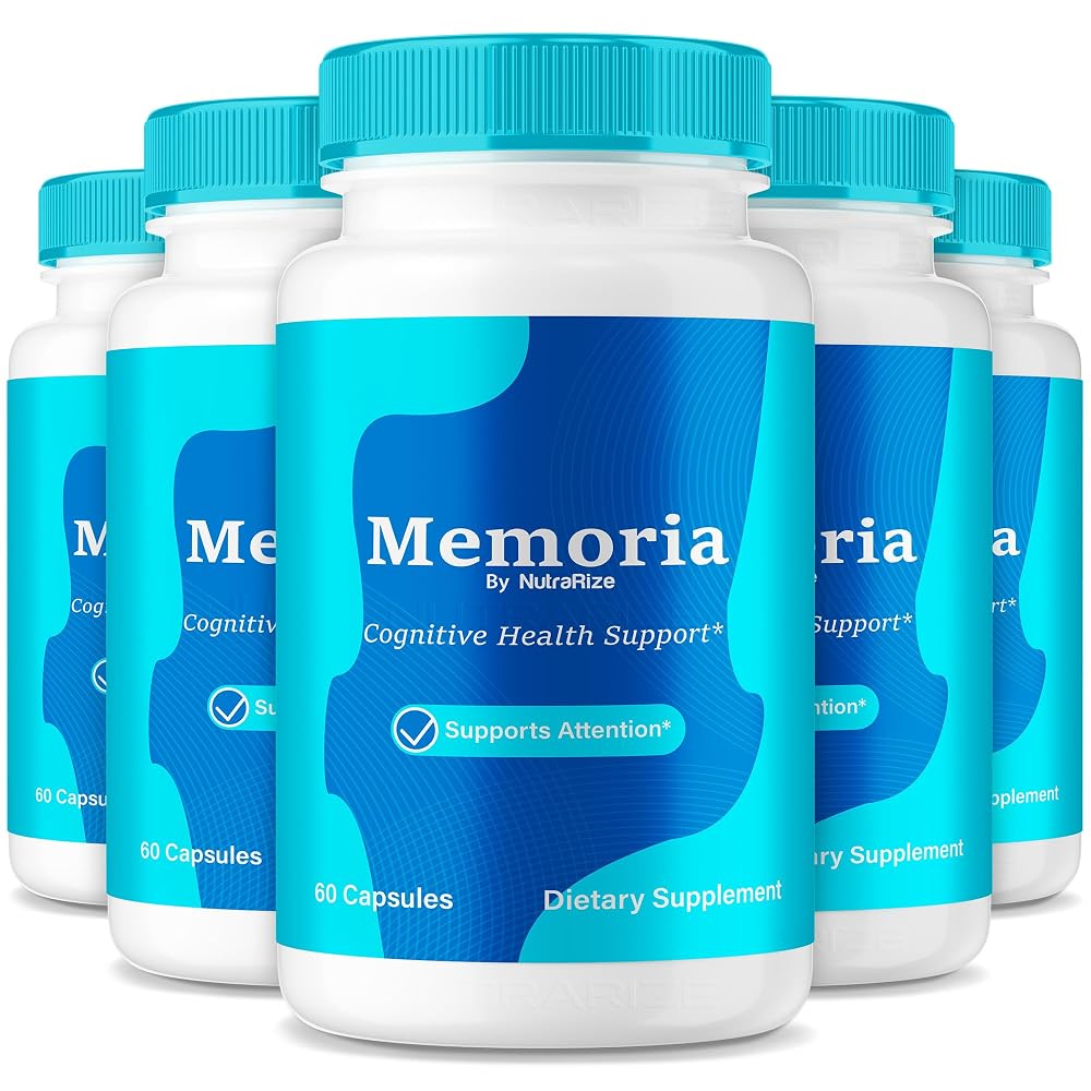NutraRize Memoria Capsules Memory & Focus Support - 300 Capsules