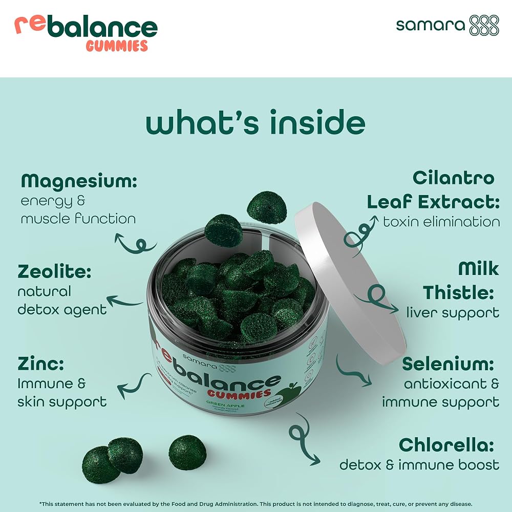 Samara 888 Zeolite Detox for Kids & Adults