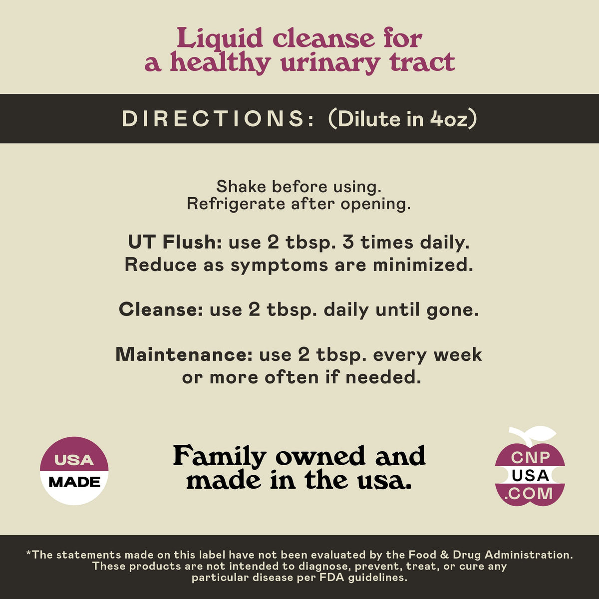 Complete Natural Products Urinary Tract Complete - 8 Fl Oz Liquid - image 7