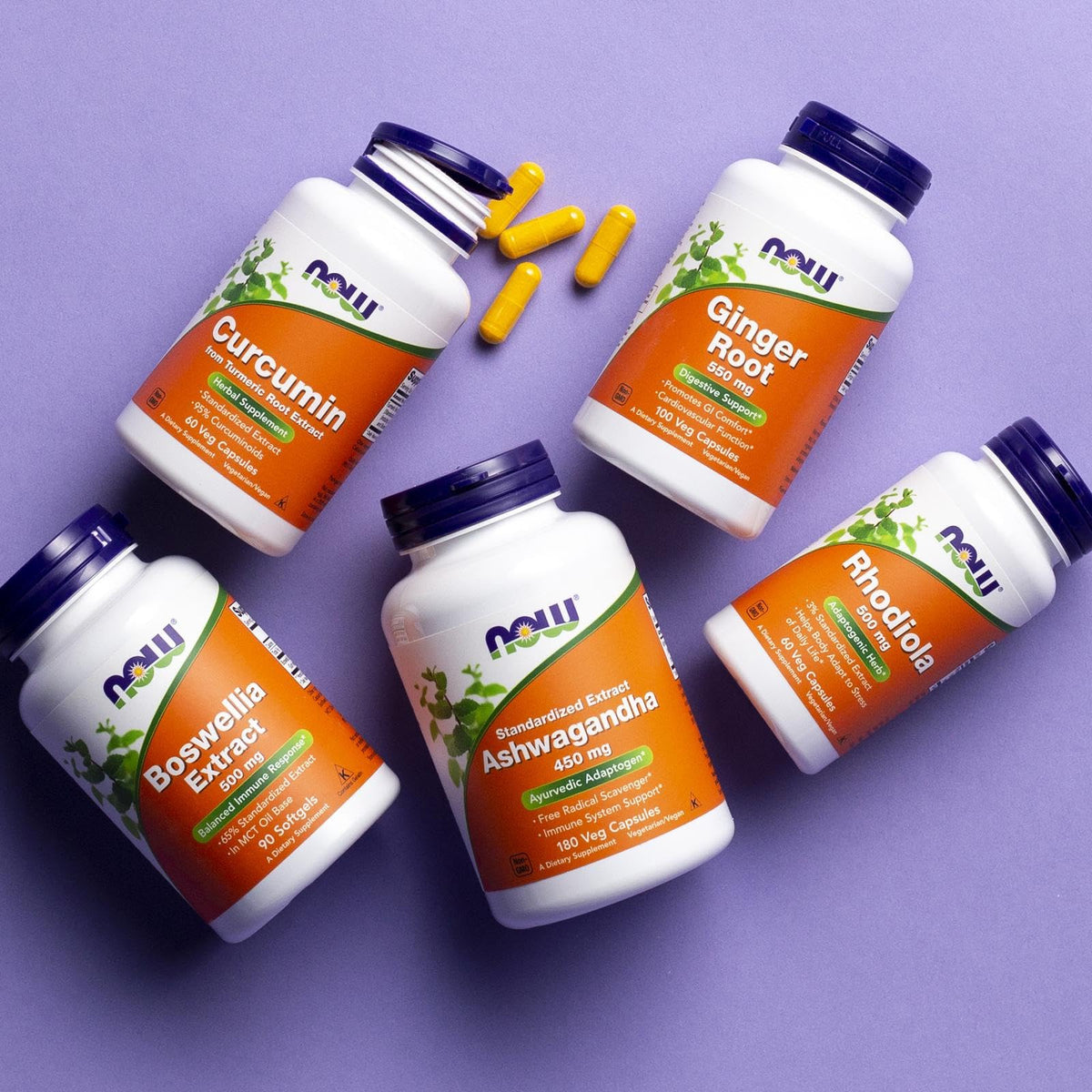 NOW Boswellia Extract 500 mg - 90 Softgels - image 7