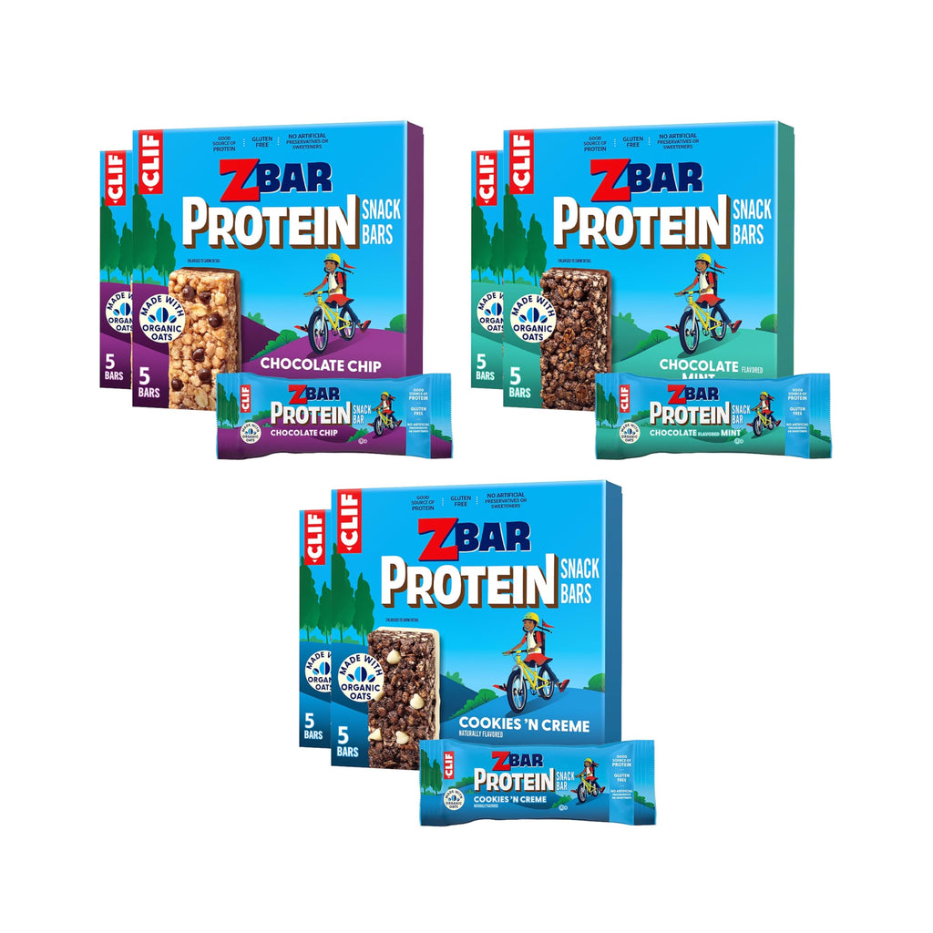 Clif Kid ZBar Protein Snack Bars Variety Pack - 30 Count