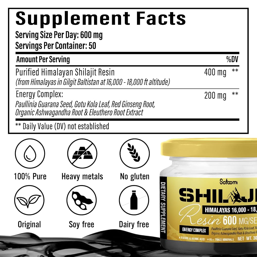 Satoomi Shilajit Himalayan Organic Resin - 30g - image 6