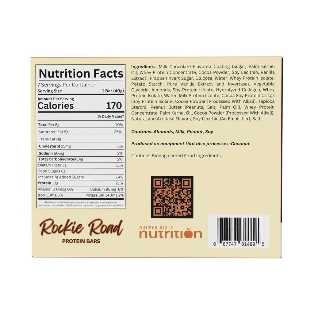 Nutmeg State Nutrition HealthyWise - High Protein Diet Bars