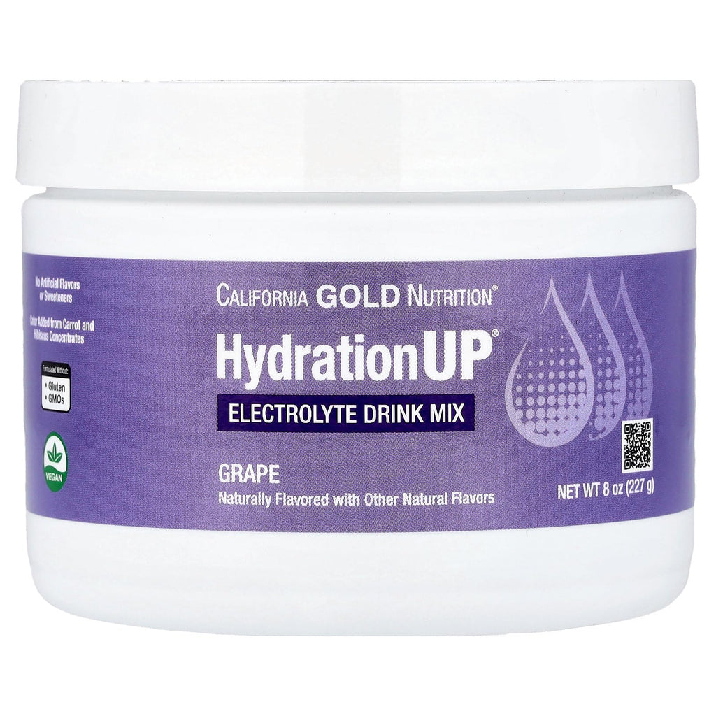 California Gold Nutrition HydrationUP Electrolyte Drink Mix - 8 oz