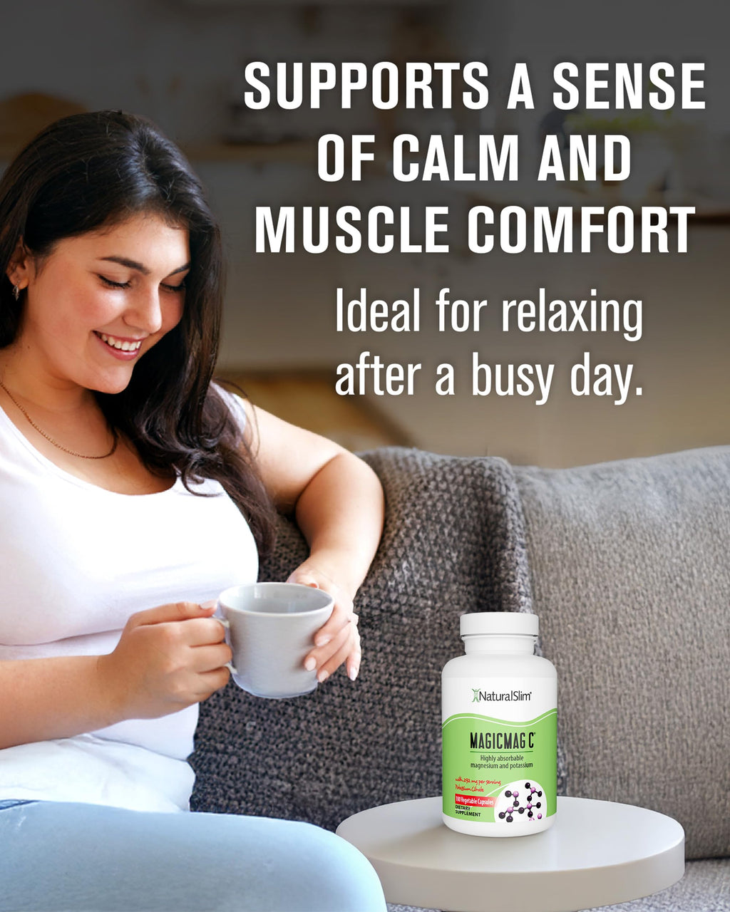 NaturalSlim MagicMag C Magnesium Citrate Capsules - 100 Count - image 7