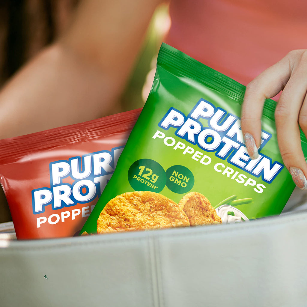 Pure Protein Popped Crisps Variety Pack 12G Protein - 12 Count - image 7