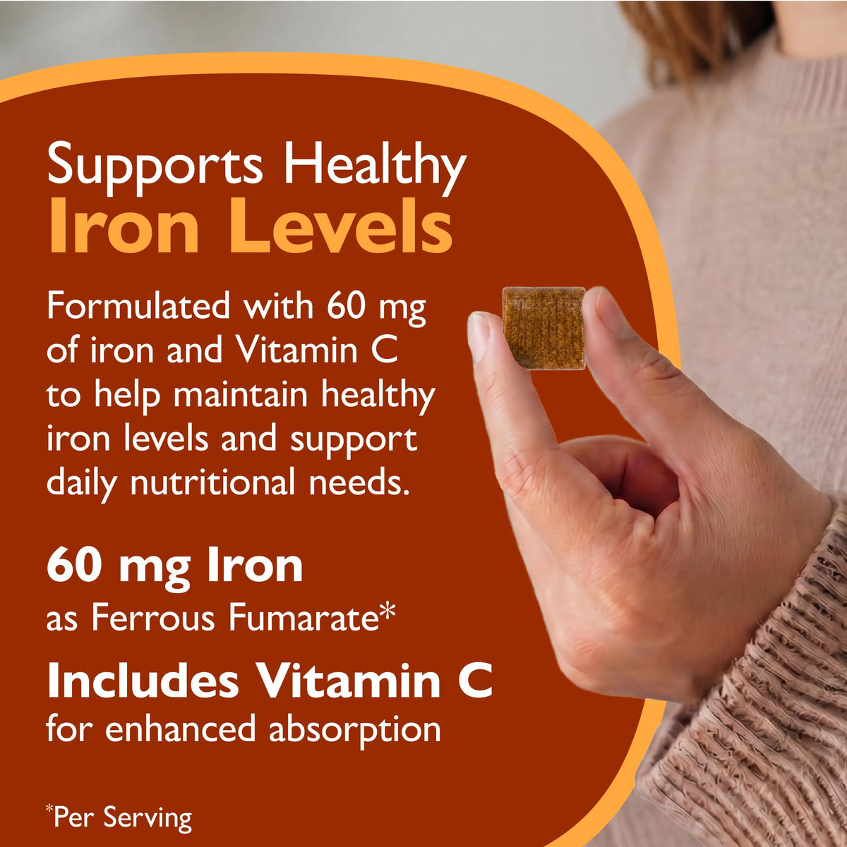 Celebrate Vitamins Iron Supplement with 60mg Iron & Vitamin C