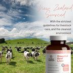 Mother Nutrient Grass Fed Beef Liver Capsules - 180 Count - image 2