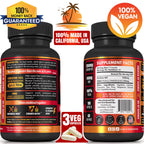 FOLONA Creatine HCL with HMB Capsules - 180 Vegan Capsules - image 2