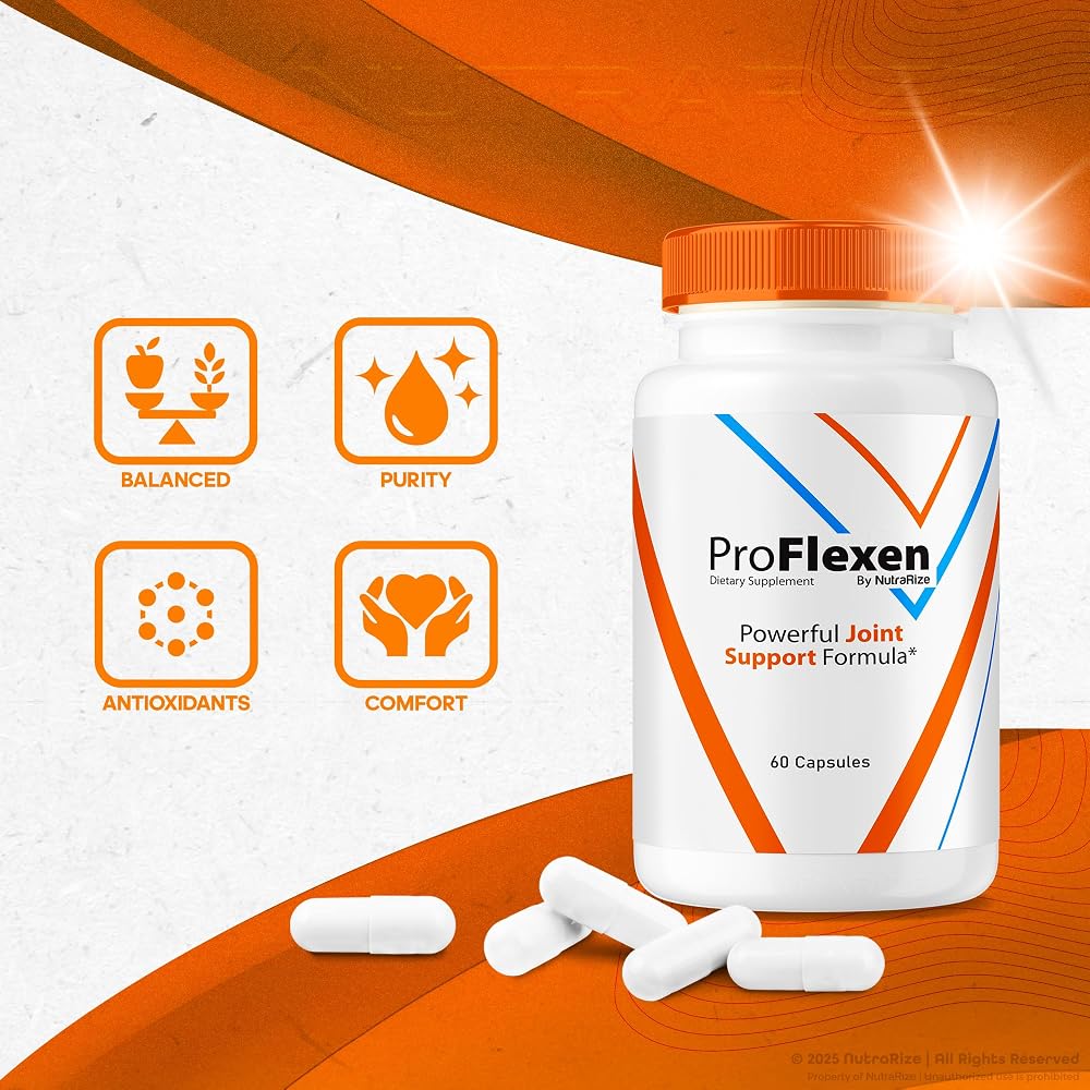 NutraRize ProFlexen Joint Support Formula - 300 Capsules - image 4