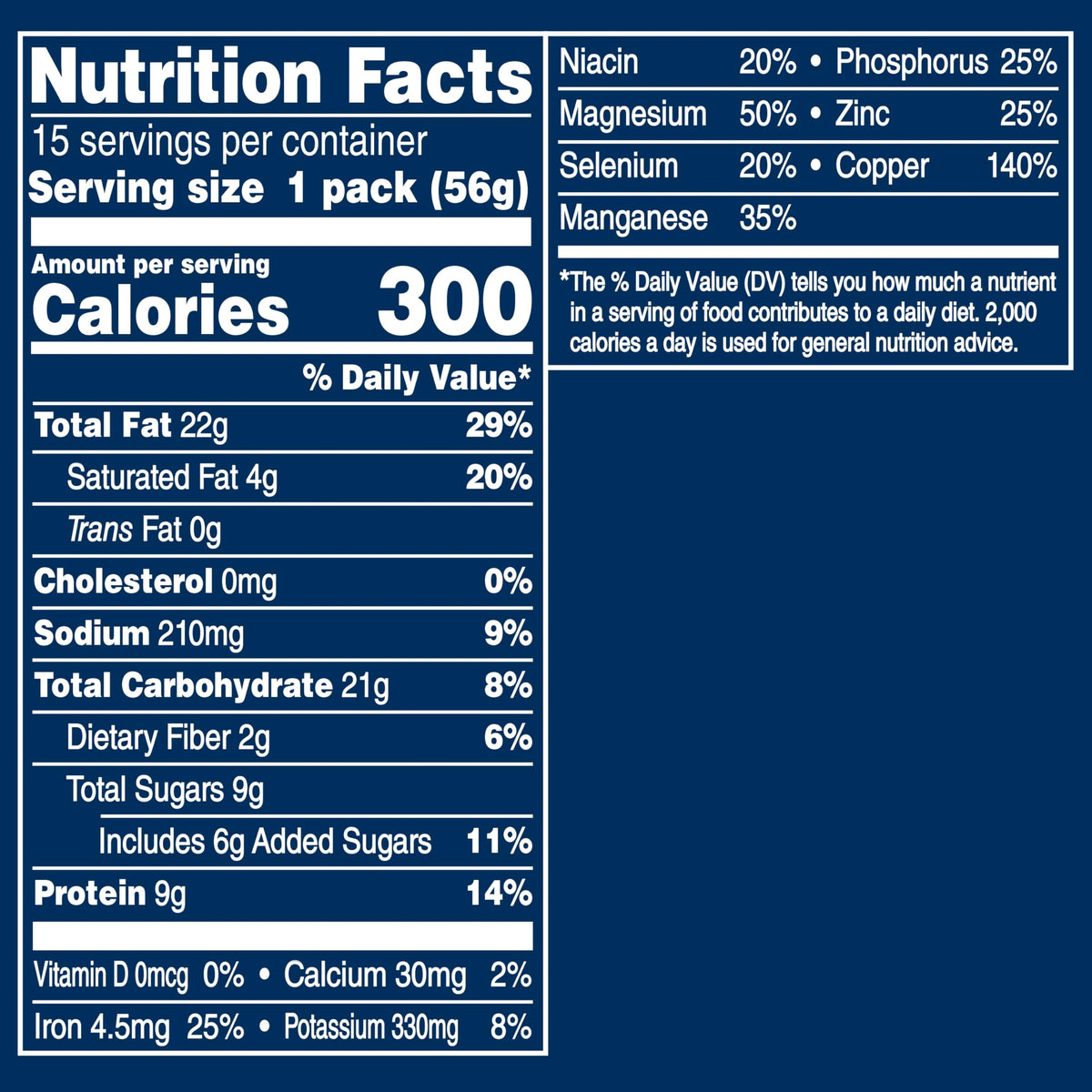 PLANTERS Deluxe Honey Roasted Cashews - 15 x 2 Oz Bags - image 2