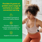 Natural Factors Whole Earth & Sea Organic Protein & Greens Vanilla Chai - image 2