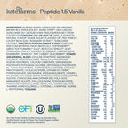 Kate Farms Adult Peptide 1.5 Formula Vanilla - 12 Pack - image 9