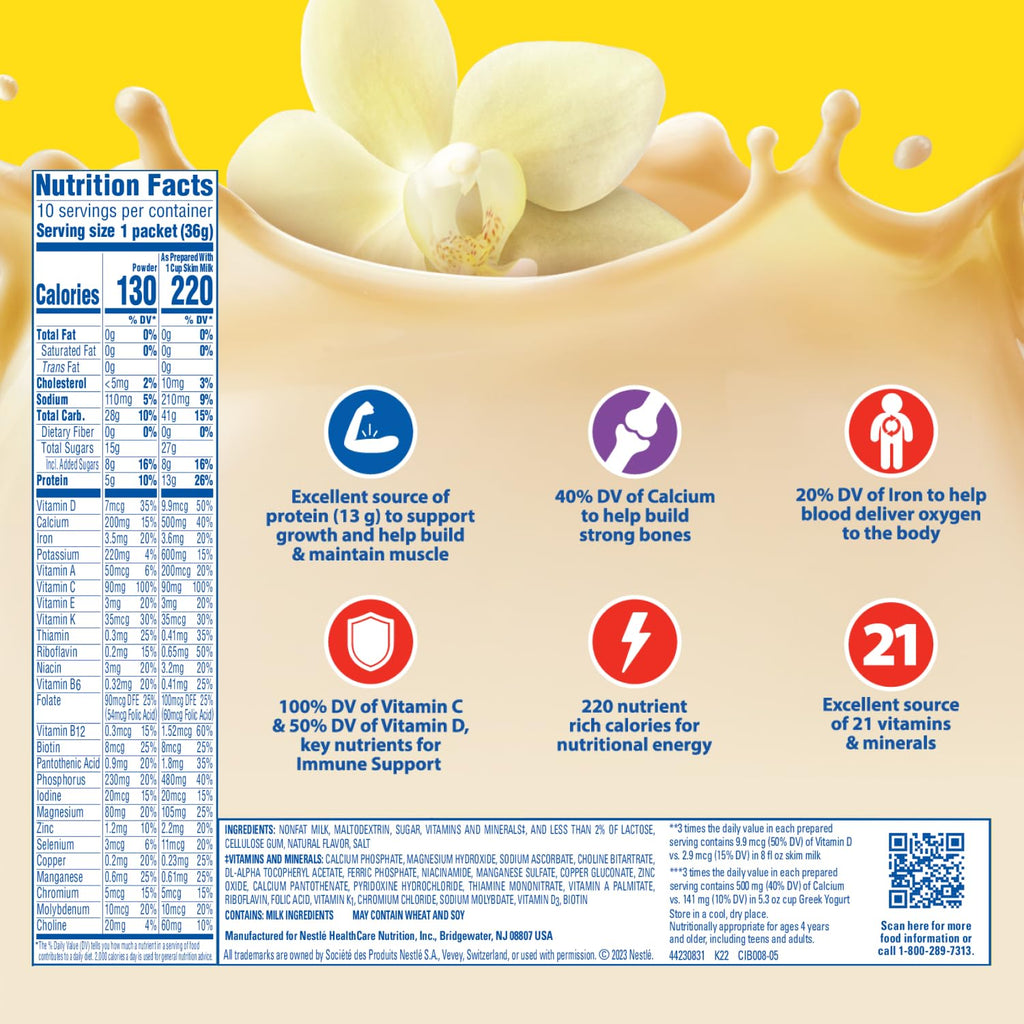 Carnation Breakfast Essentials Original Nutritional Powder Drink Mix - image 2