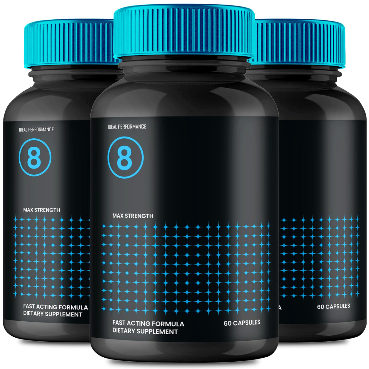 IDEAL PERFORMANCE Performer 8 Capsules for Energy & Stamina - 180 Count