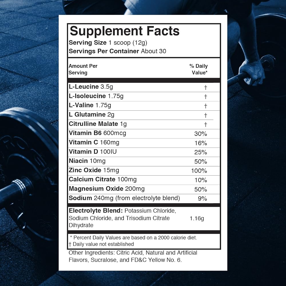 Simple Core Hydro X BCAA Powder + Electrolytes for Fuel - image 5