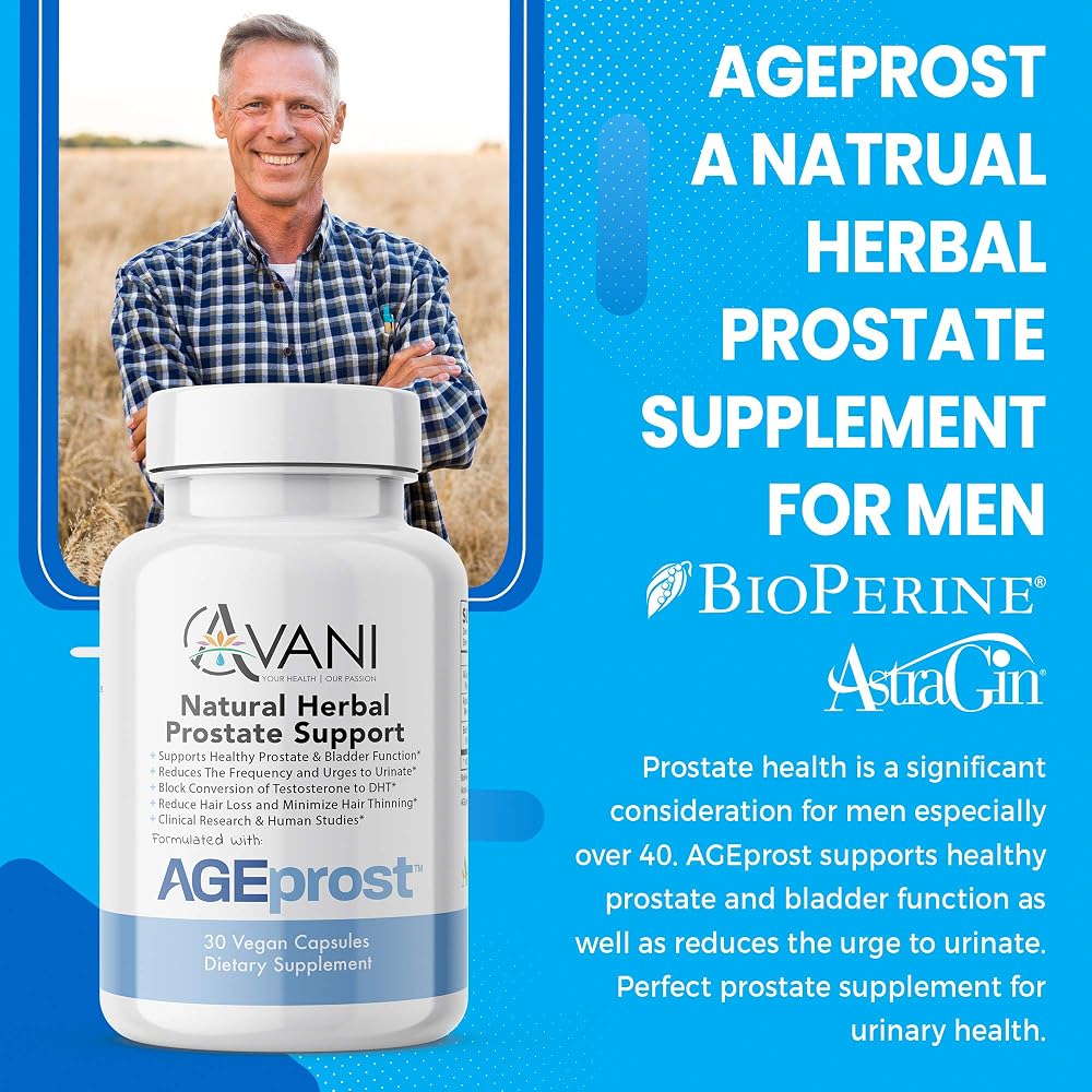 Avani Health AGEprost Prostate Support - 30 Capsules - image 4