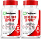 NutraRize Prestigenes Blood Flow Support Advanced Formula - 120 Capsules