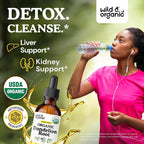 Wild & Organic Organic Dandelion Root Liquid Extract - Dandelion Root