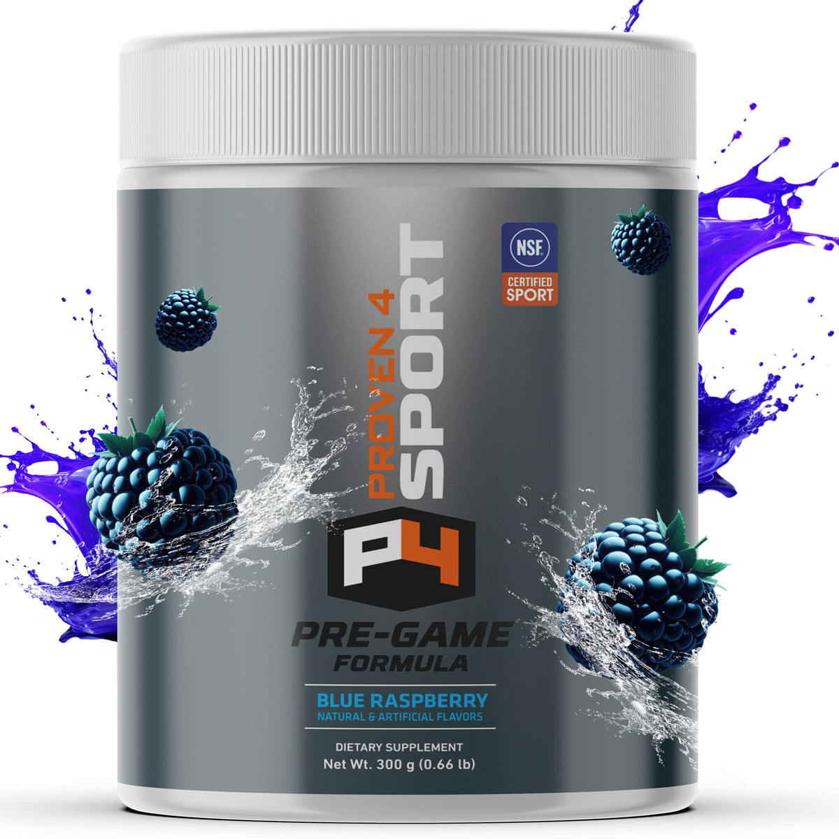 Proven4 Sport Pre Workout Powder with Creatine - 30 Servings