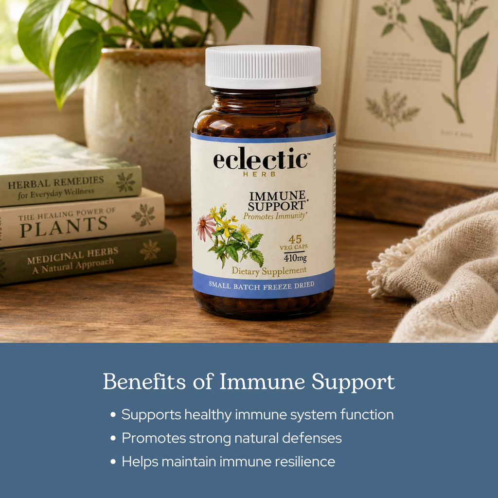 Eclectic Institute Raw Fresh Freeze-Dried Immune Support - 45 Capsules - image 4