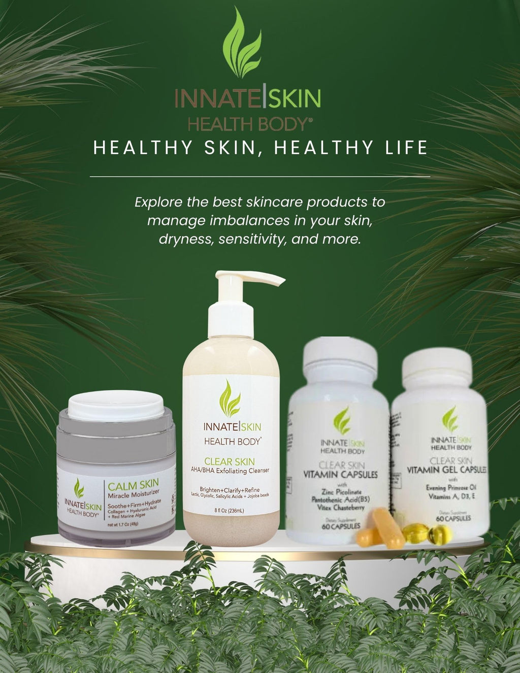 Innate Skin Clear Skin Acne Vitamins - 60 Capsules - image 9