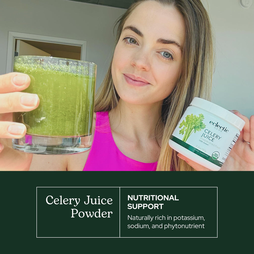Eclectic Herb Organic Celery Juice Powder - 90 g - image 3