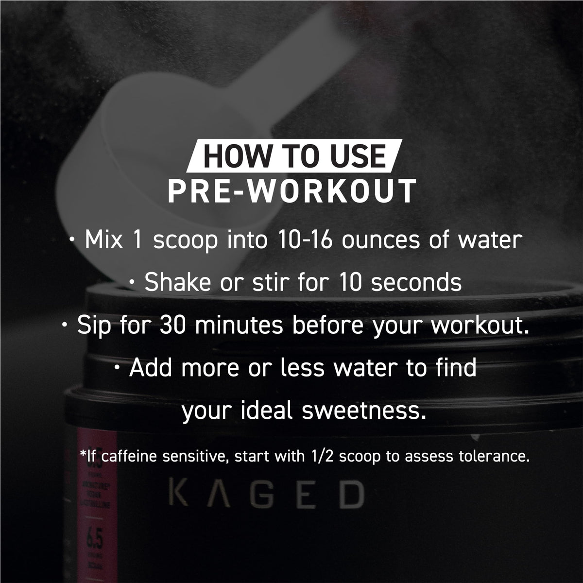 Kaged Original Pre Workout Powder
