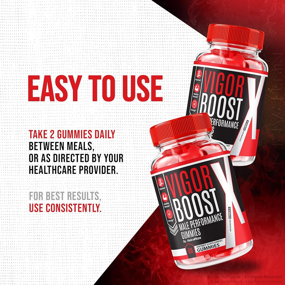 NutraRize Vigor Boost X Performance Gummies for Energy - 180 Gummies - image 7