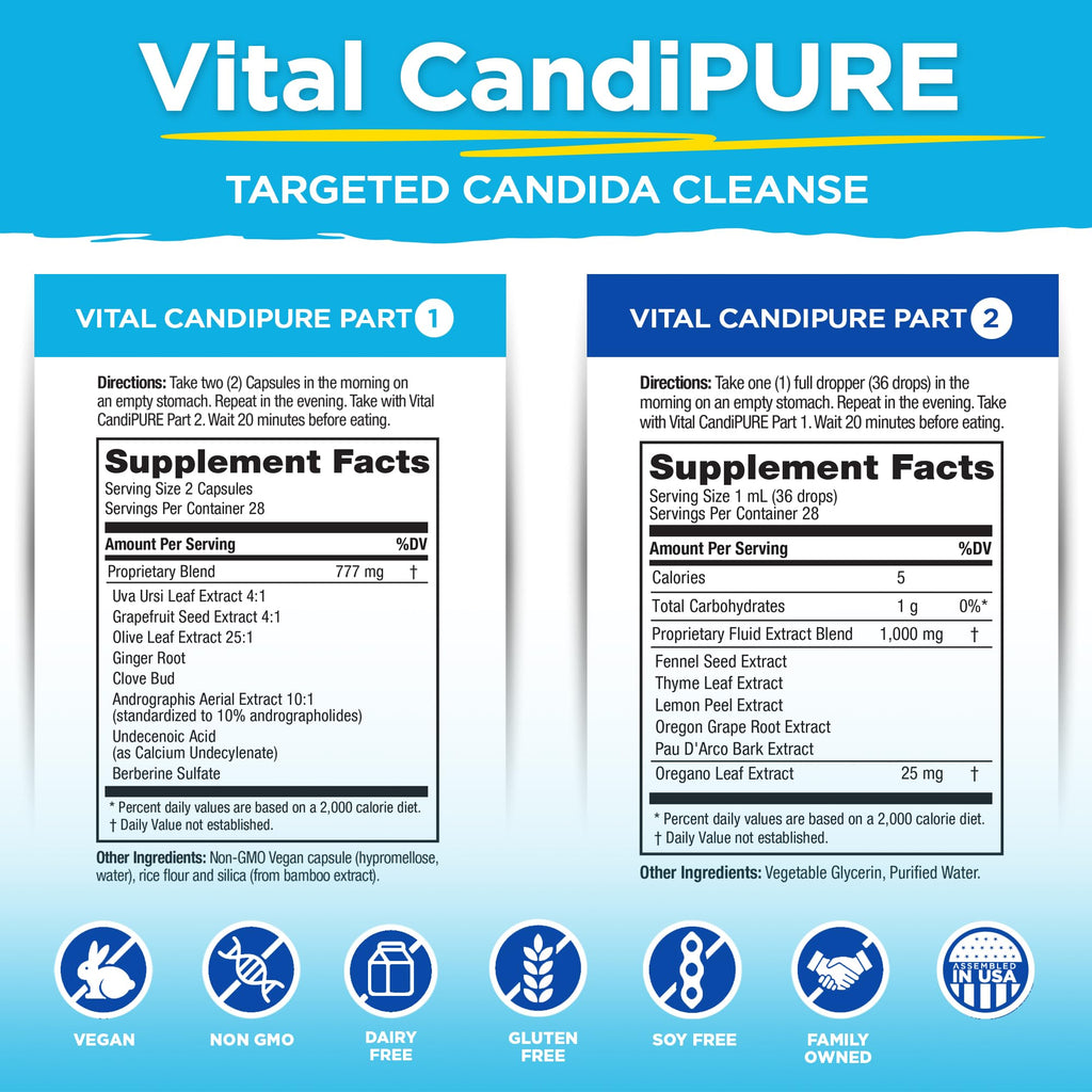 Vital Planet Vital CandiPURE Intestinal Cleanse - 14 Day Kit - image 2