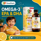 GreenPeach Omega 3 for Kids Liquid Fish Oil - 4 oz - image 6